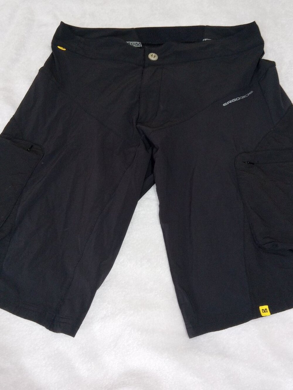 Mavic Men's Altium ERGORIDE Trail Cycling Shorts Black L Ride Better Nylon
